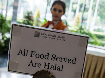 印尼在台湾国际halal认证清真展会上展示清真halal产品
